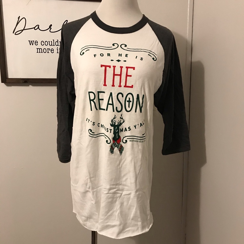 Christmas Baseball Tee
